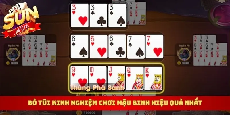 Bỏ túi kinh nghiệm chơi mậu binh hiệu quả nhất