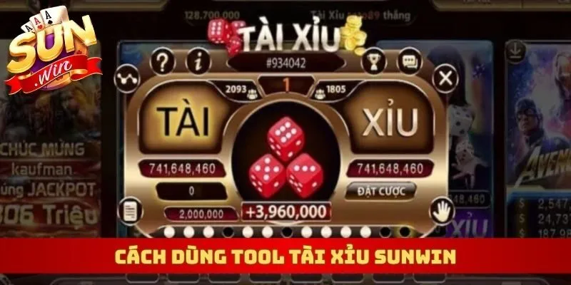 Cách dùng tool tài xỉu Sunwin